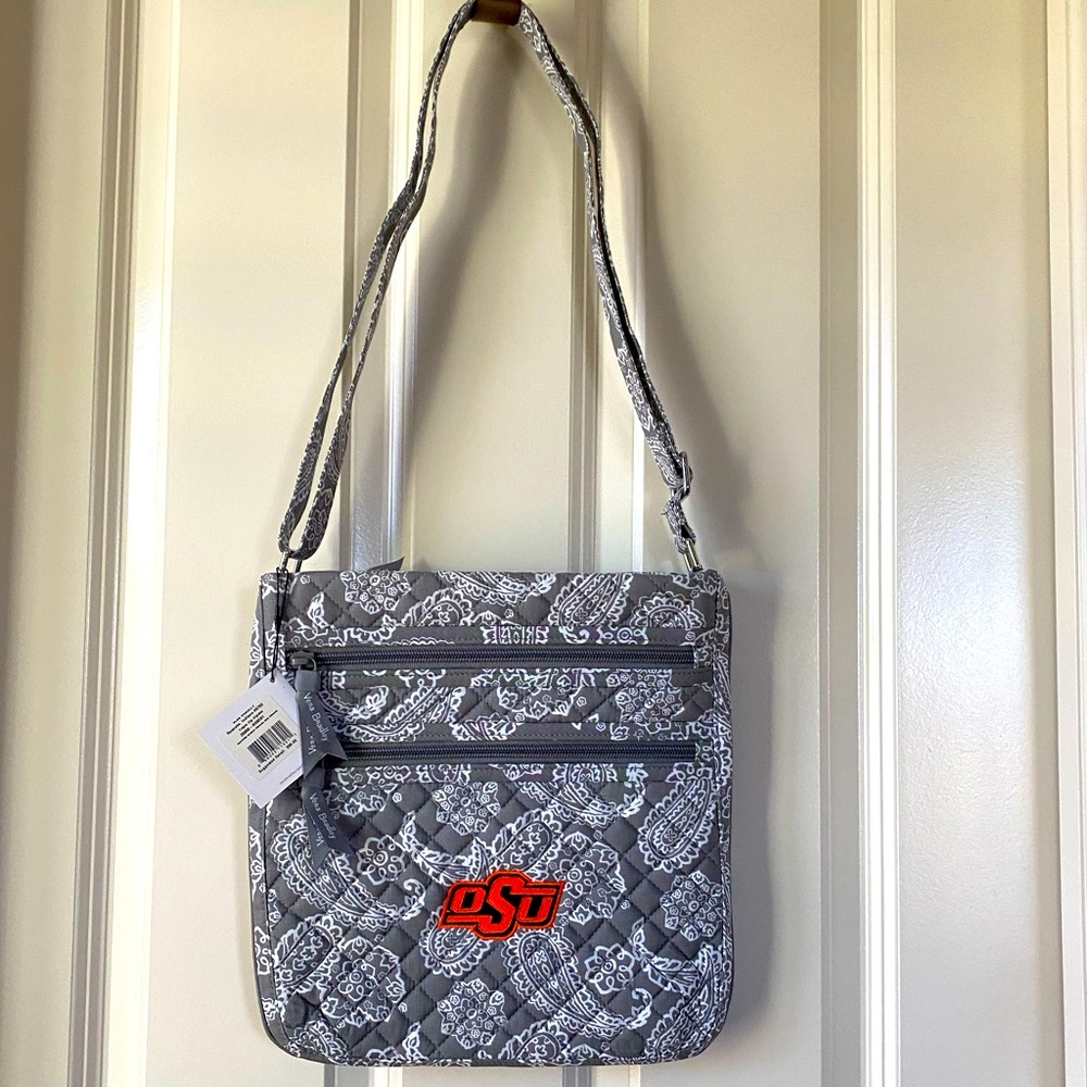 Oklahoma State Vera Bradley Triple Zip Hipster Crossbody NWT ❤️‍🔥FIRM PRICE❤️‍🔥